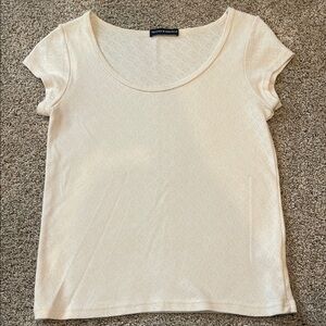 Brandy Melville heart soft t shirt